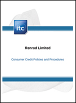 Renrod Ltd - Consumer Credit Policies & Procedures 2015/2016